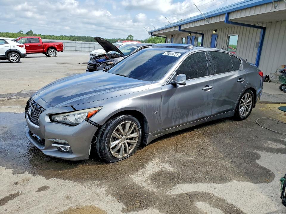 54099766 :رقم المزاد ، JN1BV7AP2FM341113 vin ، 2015 Infiniti Q50 مزاد بيع
