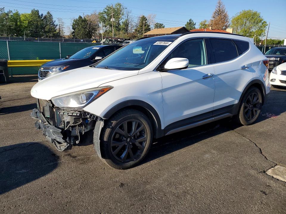 Продажа на аукционе авто 2017 Hyundai Santa Fe Sport, vin: 5XYZWDLA1HG412855, номер лота: 52007666