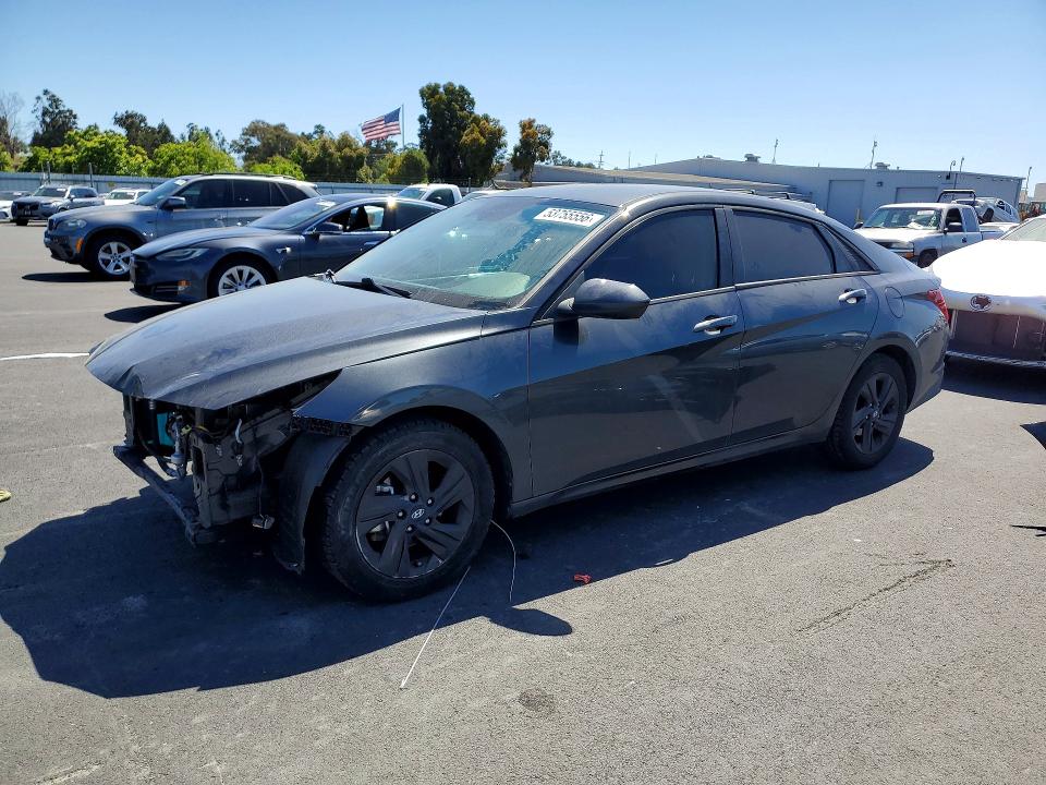 2021 Hyundai Elantra მანქანა იყიდება აუქციონზე, vin: 5NPLM4AG9MH035844, აუქციონის ნომერი: 53755556