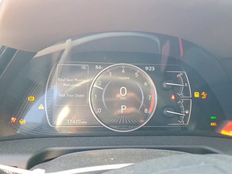 53233856 :رقم المزاد ، 58ADZ1B14NU113439 vin ، 2022 Lexus Es 350 مزاد بيع