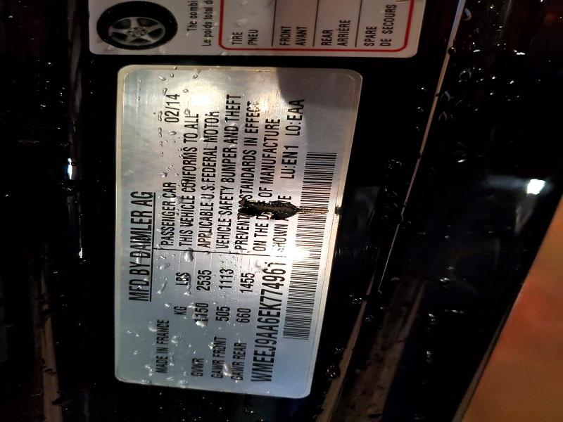 Aukcja sprzedaży 2014 Smart Fortwo, vin: WMEEJ9AA6EK774961, numer aukcji: 52911326