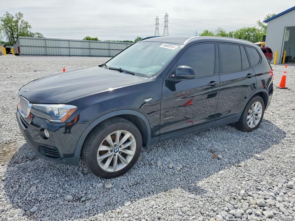 Aukcja sprzedaży 2017 Bmw X3, vin: 5UXWX9C53H0T06752, numer aukcji: 54685916