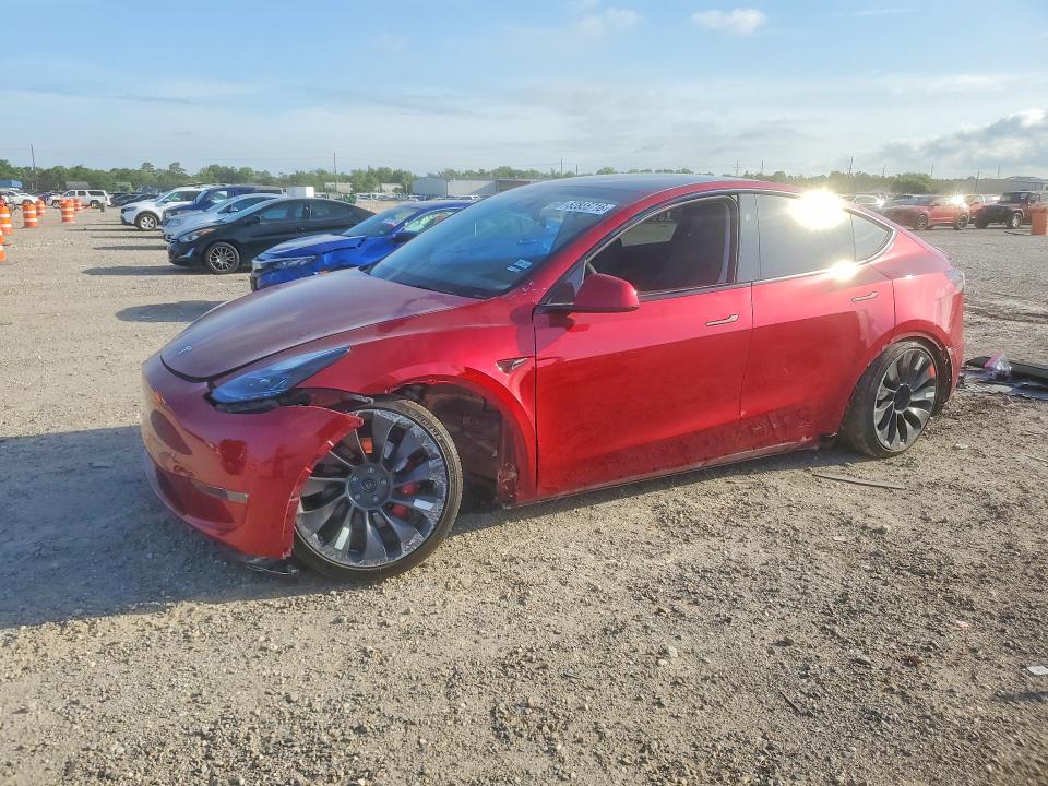 Продажа на аукционе авто 2024 Tesla Model Y, vin: 7SAYGDEF7RA313080, номер лота: 52856716