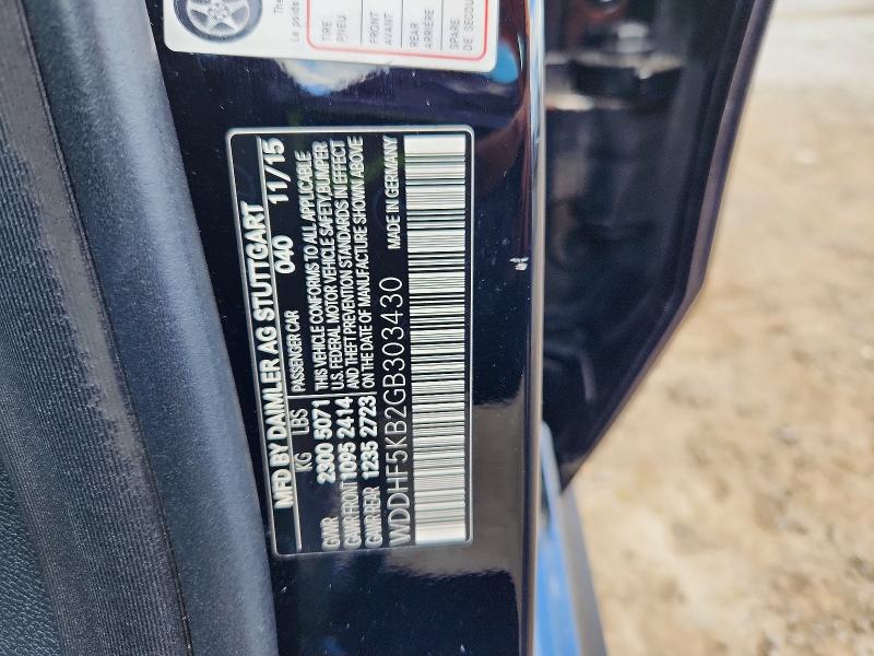 53769576 :رقم المزاد ، WDDHF5KB2GB303430 vin ، 2016 Mercedes-benz E مزاد بيع
