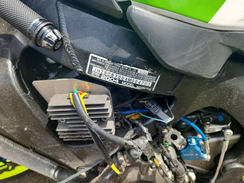 Продажа на аукционе авто 2004 Honda Cbr1000, vin: JH2SC57004M004753, номер лота: 54497406