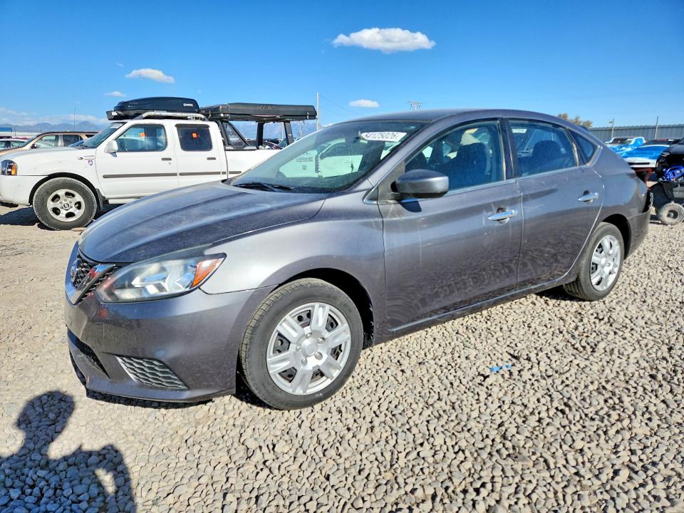 2017 Nissan Sentra მანქანა იყიდება აუქციონზე, vin: 3N1AB7AP1HL702221, აუქციონის ნომერი: 54125026