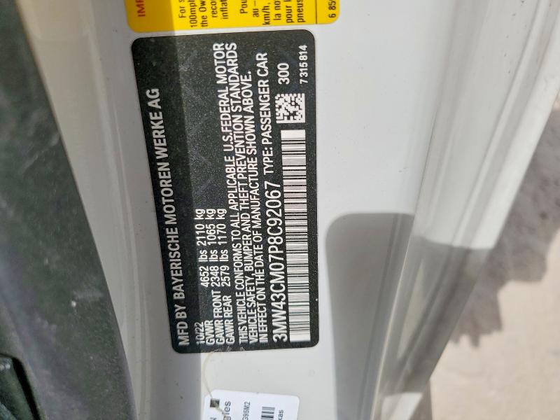 Продажа на аукционе авто 2023 Bmw M240i, vin: 3MW43CM07P8C92067, номер лота: 53942236
