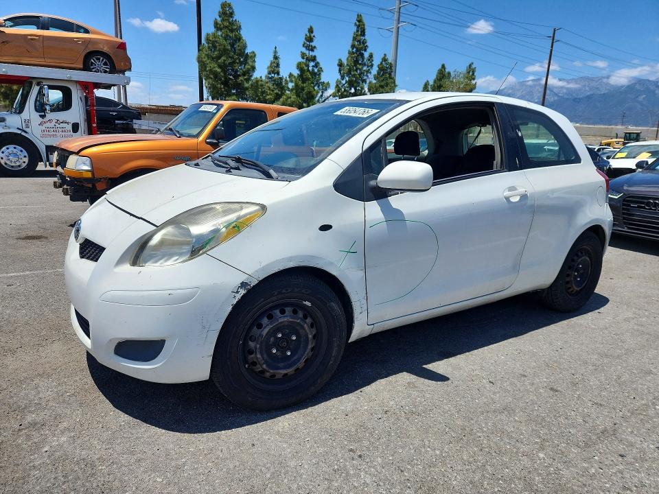 55054766 :رقم المزاد ، JTDJT4K31A5291168 vin ، 2010 Toyota Yaris مزاد بيع
