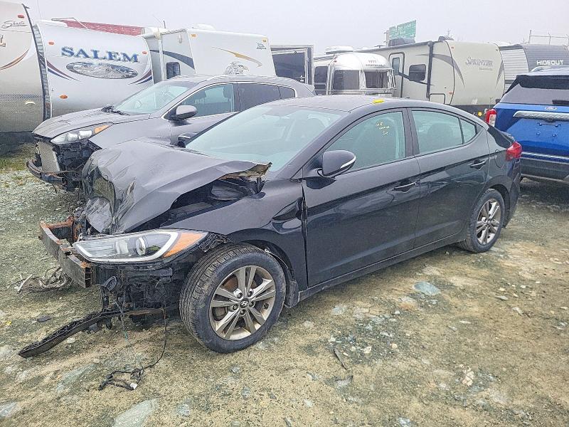 2017 Hyundai Elantra მანქანა იყიდება აუქციონზე, vin: KMHD84LFXHU401475, აუქციონის ნომერი: 54409776