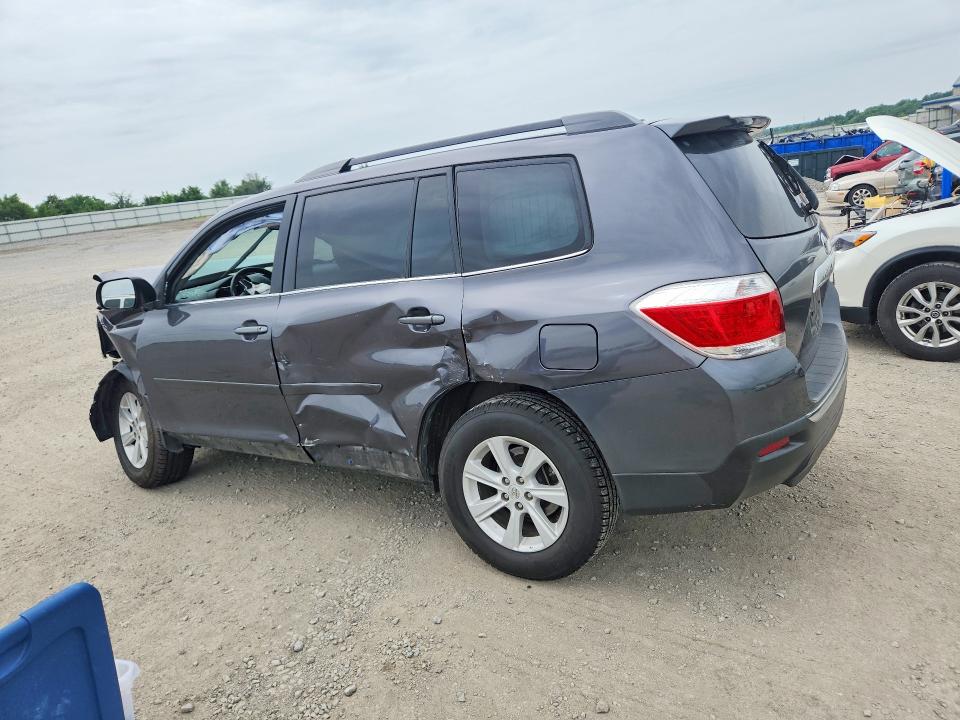 55081036 :رقم المزاد ، 5TDBK3EH2CS110343 vin ، 2012 Toyota Highlander مزاد بيع