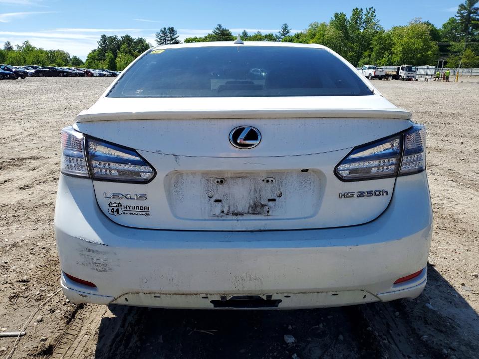 Продажа на аукционе авто 2010 Lexus Hs, vin: JTHBB1BA6A2007862, номер лота: 54593616