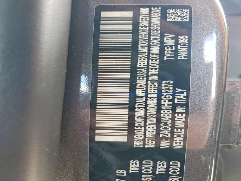 Aukcja sprzedaży 2017 Jeep Renegade, vin: ZACCJABB1HPG12373, numer aukcji: 55359246