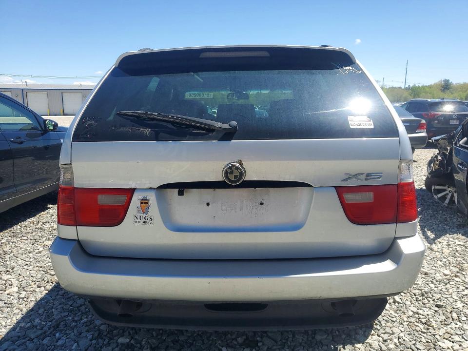 2004 Bmw X5 მანქანა იყიდება აუქციონზე, vin: 5UXFA13524LU40048, აუქციონის ნომერი: 51689256