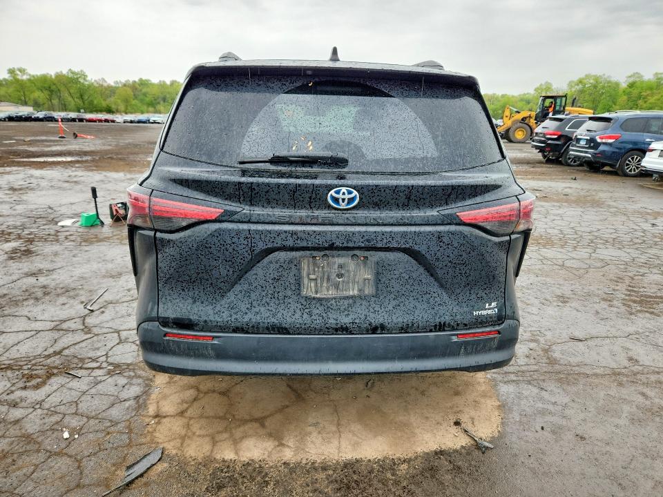 Продаж на аукціоні авто 2022 Toyota Sienna, vin: 5TDKRKEC3NS096787, номер лоту: 53322116