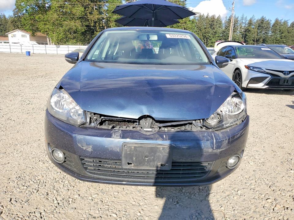 53225256 :رقم المزاد ، WVWNM7AJ5CW254251 vin ، 2012 Volkswagen Golf مزاد بيع