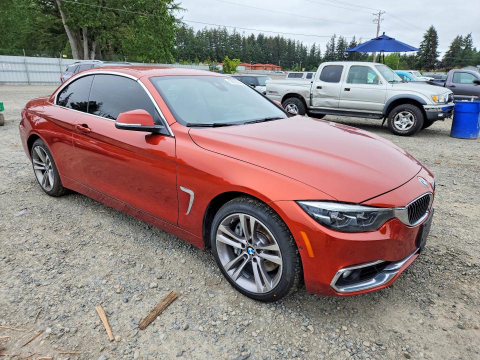 53025936 :رقم المزاد ، WBA4Z7C5XJEA33292 vin ، 2018 Bmw 440xi مزاد بيع