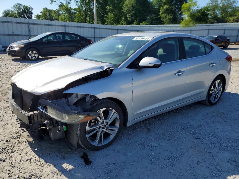 Продажа на аукционе авто 2017 Hyundai Elantra, vin: KMHD84LF3HU201456, номер лота: 52156486