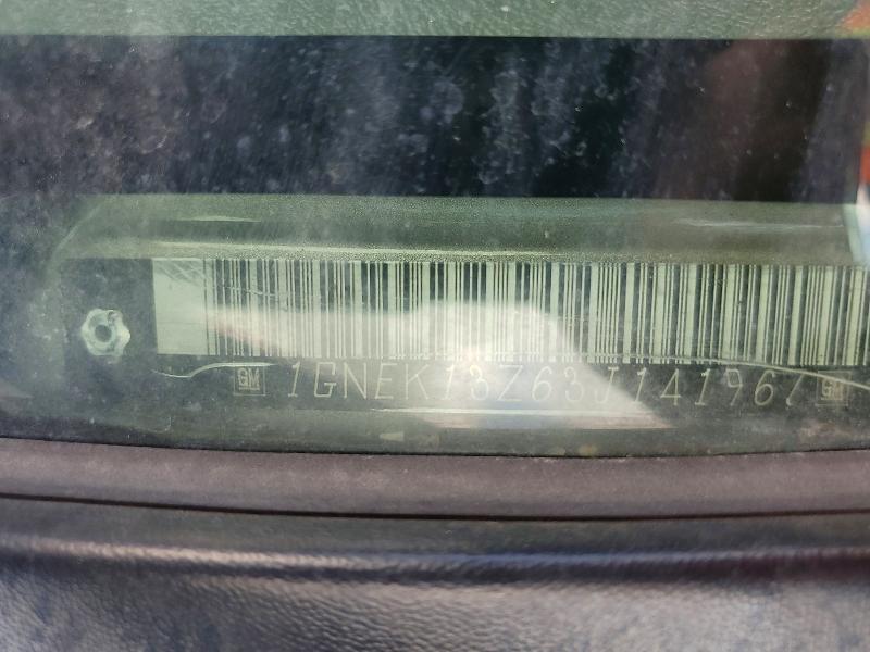Aukcja sprzedaży 2003 Chevrolet Tahoe, vin: 1GNEK13Z63J141967, numer aukcji: 51921886