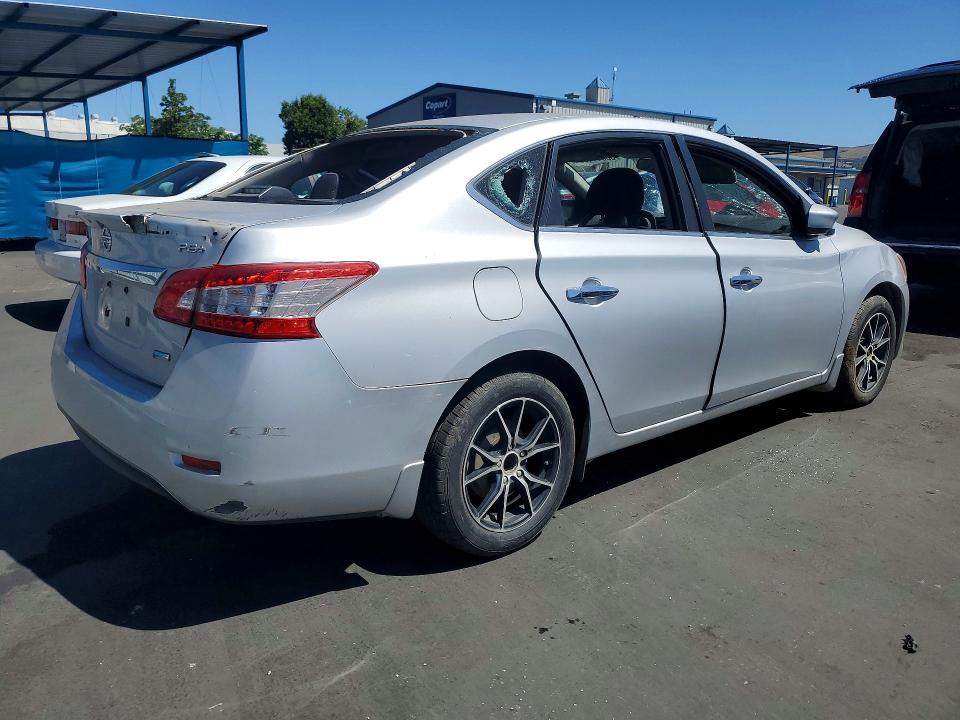 53814486 :رقم المزاد ، 3N1AB7AP3DL722867 vin ، 2013 Nissan Sentra مزاد بيع