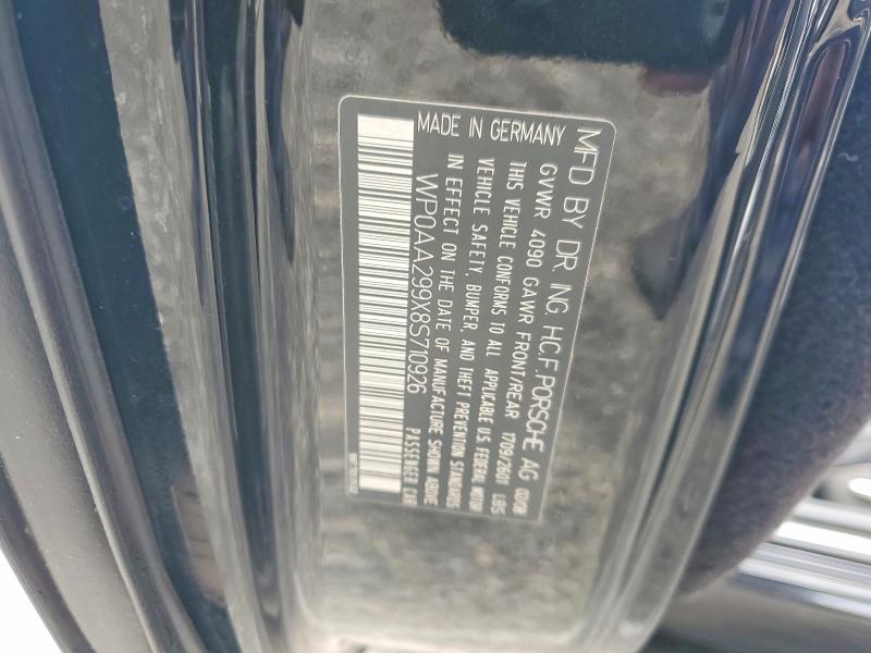 Продажа на аукционе авто 2008 Porsche 911, vin: WP0AA299X8S710926, номер лота: 52714056