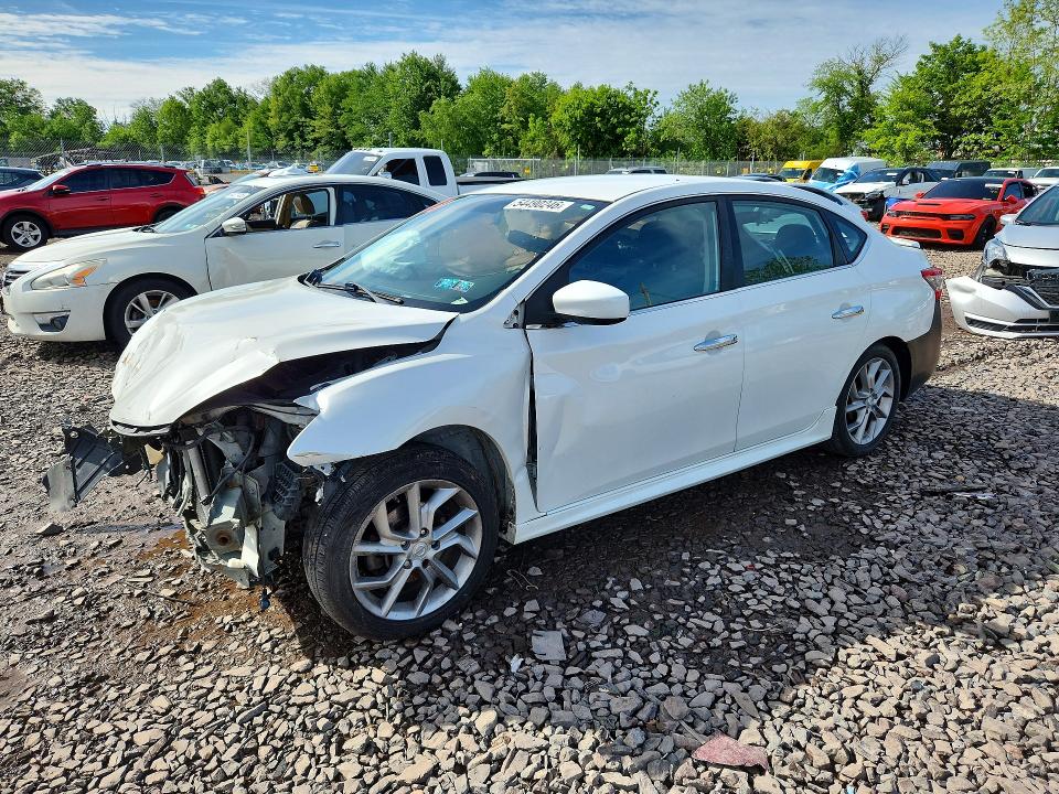 Aukcja sprzedaży 2013 Nissan Sentra, vin: 3N1AB7APXDL722705, numer aukcji: 54490246