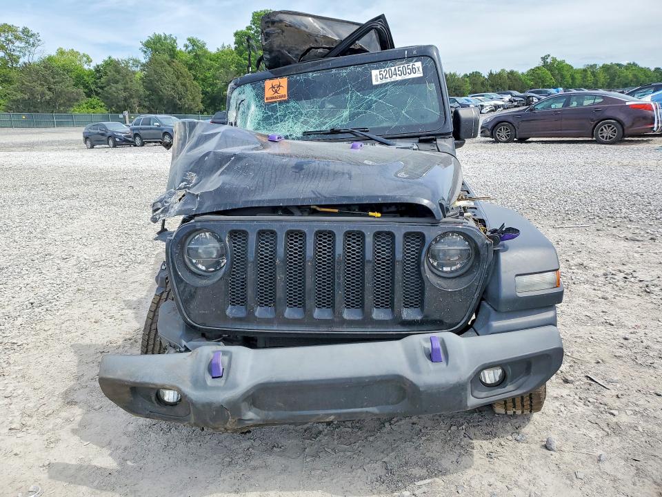 2020 Jeep Wrangler Unlimited მანქანა იყიდება აუქციონზე, vin: 1C4HJXDGXLW222336, აუქციონის ნომერი: 52045056