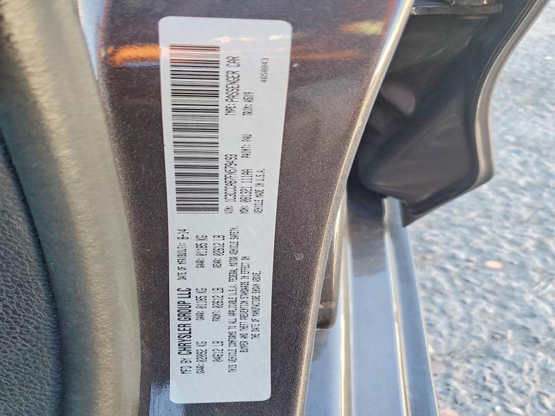 2015 Chrysler 200 მანქანა იყიდება აუქციონზე, vin: 1C3CCCAB7FN579493, აუქციონის ნომერი: 54729316