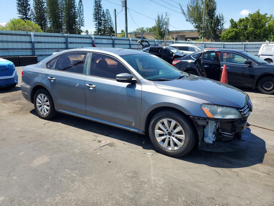 Продажа на аукционе авто 2013 Volkswagen Passat, vin: 1VWAH7A30DC093294, номер лота: 52099176