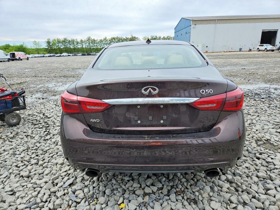 Продаж на аукціоні авто 2018 Infiniti Q50, vin: JN1EV7AR4JM439065, номер лоту: 53276316