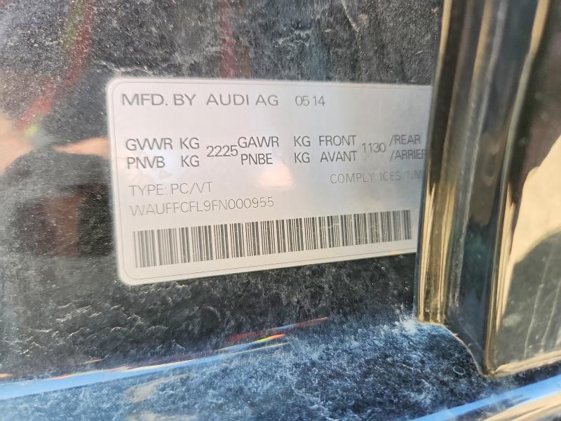 Aukcja sprzedaży 2015 Audi A4, vin: WAUFFCFL9FN000955, numer aukcji: 52787386