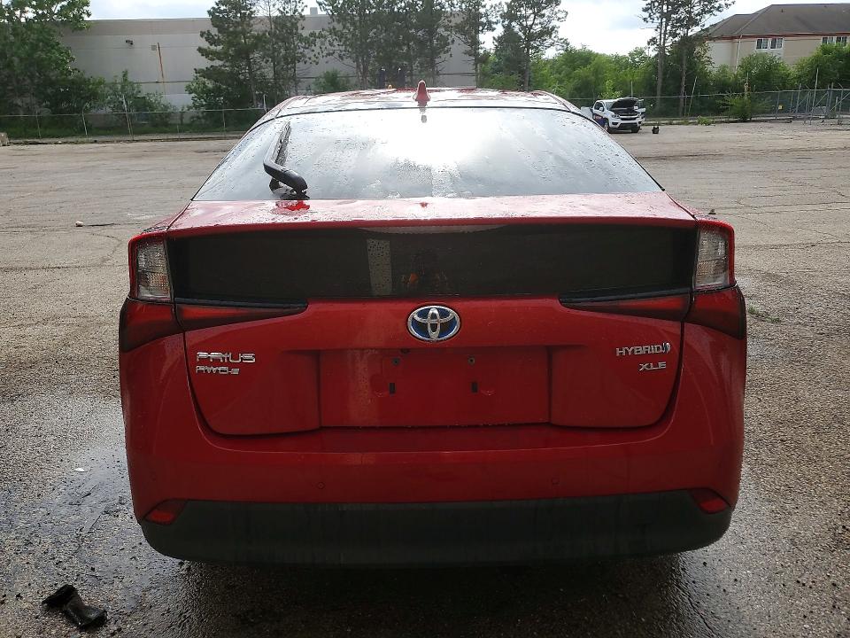 2021 Toyota Prius მანქანა იყიდება აუქციონზე, vin: JTDL9MFU8M3026290, აუქციონის ნომერი: 53945056