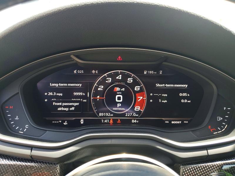 Продаж на аукціоні авто 2018 Audi S4, vin: WAUC4AF44JA001386, номер лоту: 54348396