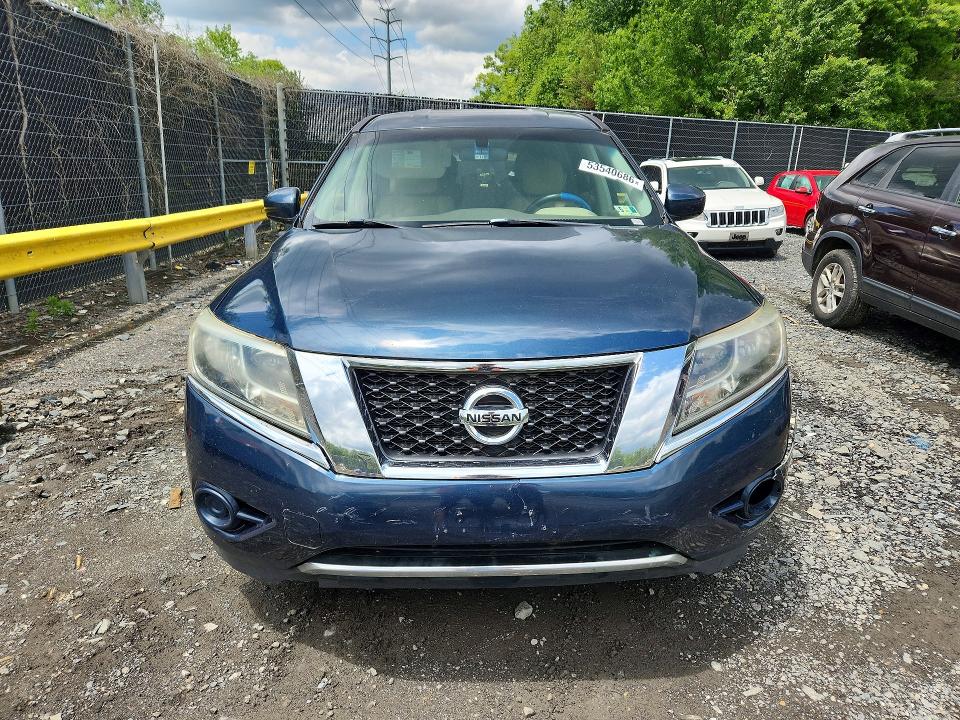 2014 Nissan Pathfinder მანქანა იყიდება აუქციონზე, vin: 5N1AR2MM0EC657806, აუქციონის ნომერი: 53540686
