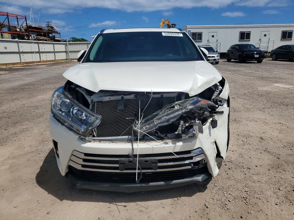 54898556 :رقم المزاد ، 5TDYZRFH2KS329101 vin ، 2019 Toyota Highlander مزاد بيع