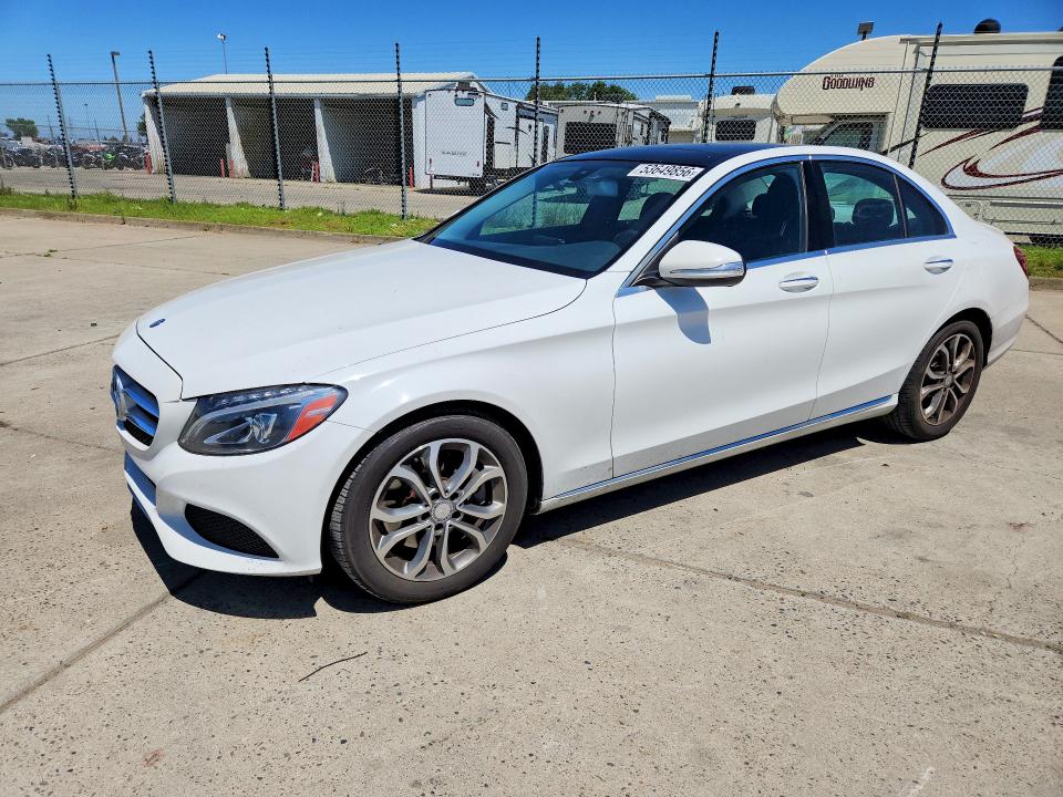 Aukcja sprzedaży 2015 Mercedes-benz C, vin: 55SWF4JB1FU064167, numer aukcji: 53649856