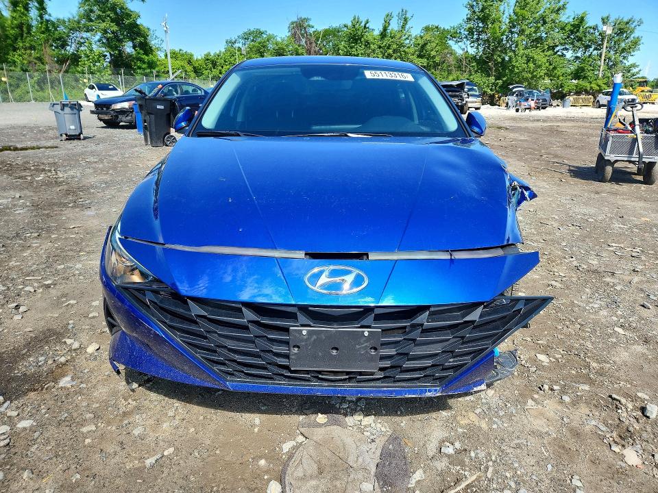 Продажа на аукционе авто 2022 Hyundai Elantra, vin: KMHLM4AJ5NU015122, номер лота: 55113316