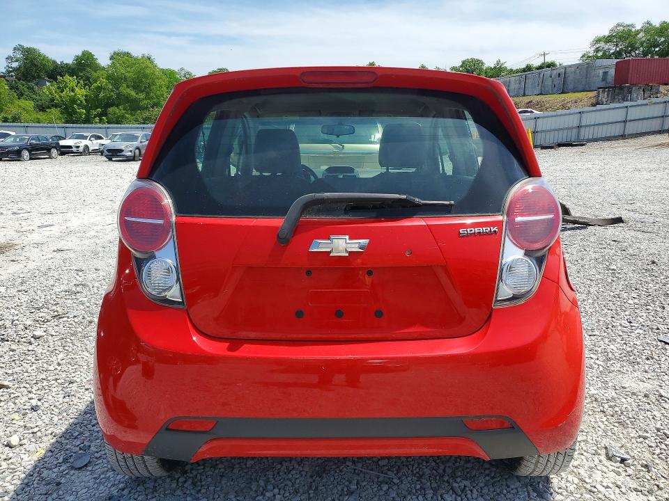 2014 Chevrolet Spark მანქანა იყიდება აუქციონზე, vin: KL8CD6S90EC448124, აუქციონის ნომერი: 54547186