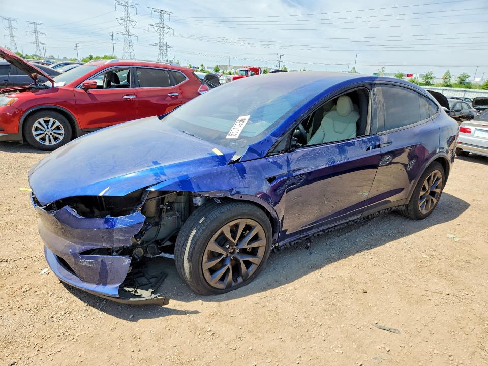 Продажа на аукционе авто 2024 Tesla Model X, vin: 7SAXCAE53RF442126, номер лота: 55010956