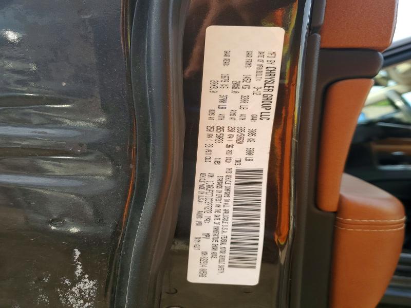 52663876 :رقم المزاد ، 1C4RJFCT1CC277272 vin ، 2012 Jeep Grand Cherokee مزاد بيع
