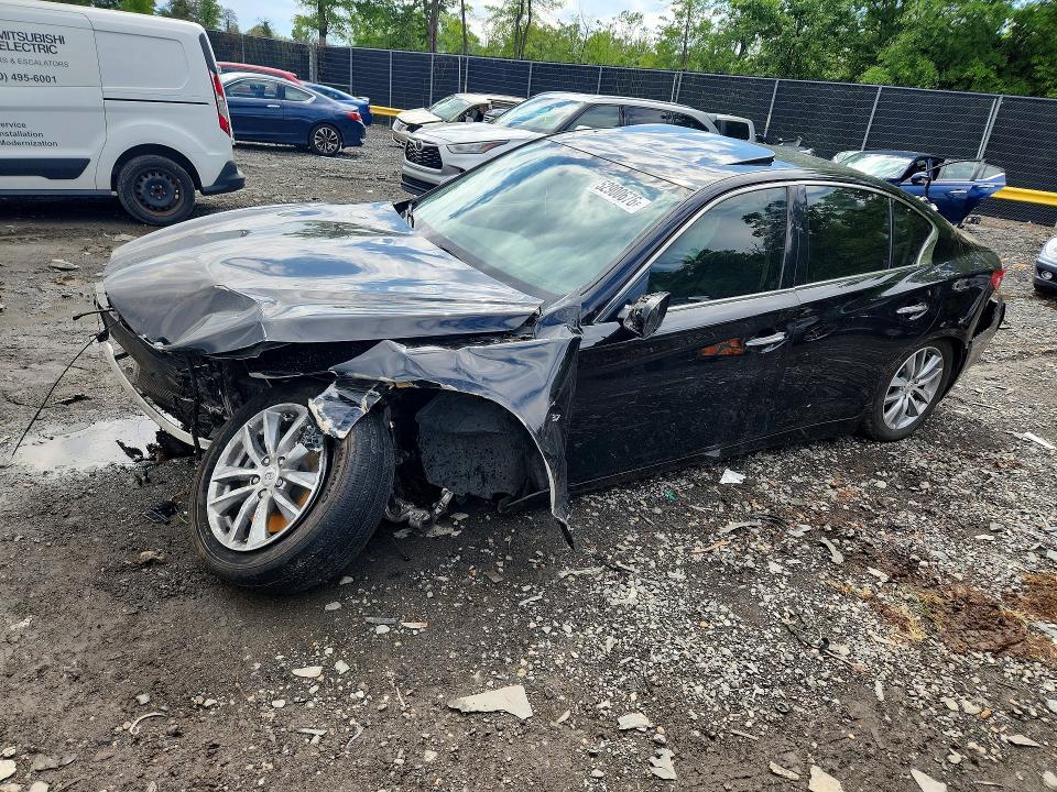 Продаж на аукціоні авто 2014 Infiniti Q50, vin: JN1BV7AR1EM680316, номер лоту: 52900676