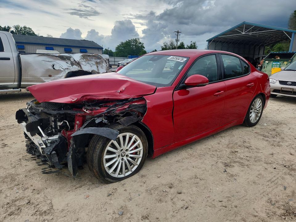 55350476 :رقم المزاد ، ZARFAMAN0N7662870 vin ، 2022 Alfa Romeo Giulia مزاد بيع