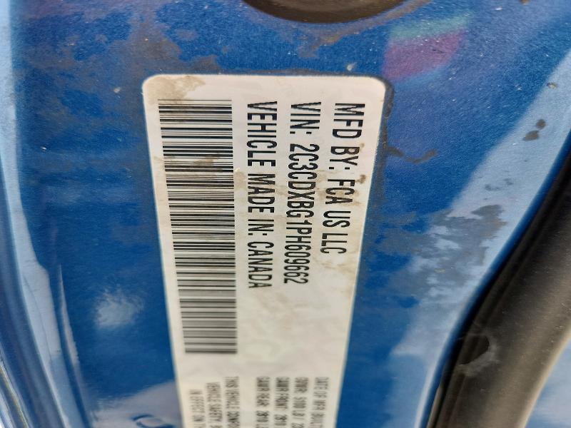 51991006 :رقم المزاد ، 2C3CDXBG1PH609662 vin ، 2023 Dodge Charger مزاد بيع