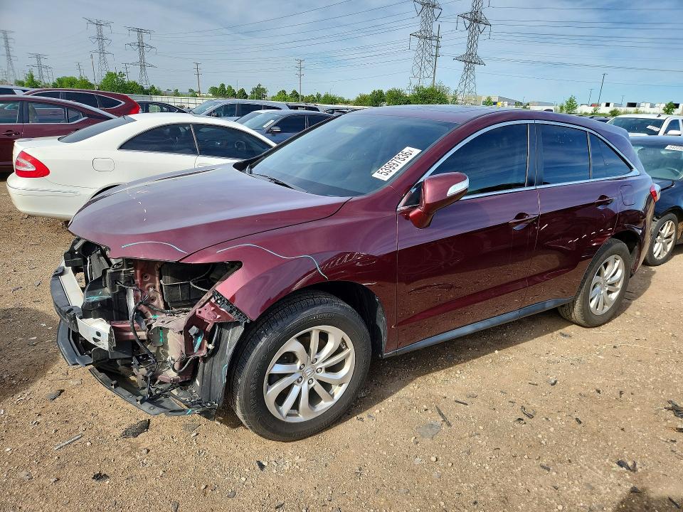 2018 Acura Rdx მანქანა იყიდება აუქციონზე, vin: 5J8TB4H58JL000974, აუქციონის ნომერი: 53997836