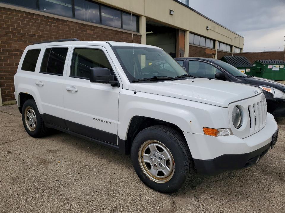 2017 Jeep Patriot მანქანა იყიდება აუქციონზე, vin: 1C4NJPBA3HD116279, აუქციონის ნომერი: 52911536