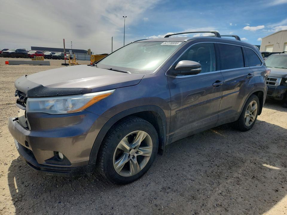 Auction sale of the 2015 Toyota Highlander, vin: 5TDDKRFH1FS079827, lot number: 52778886