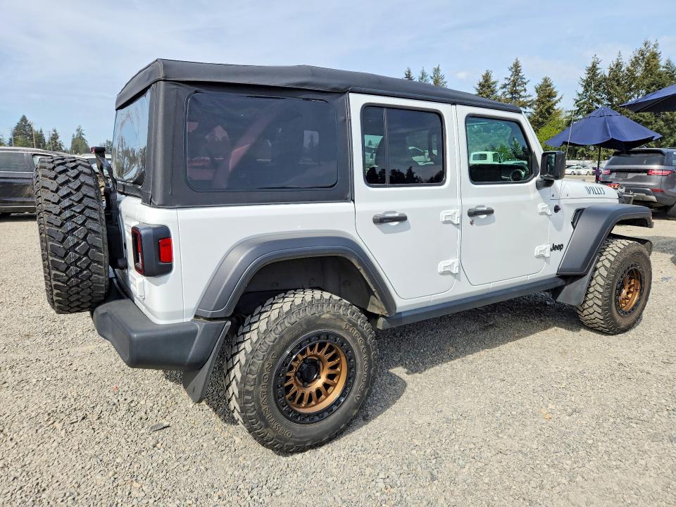 Продажа на аукционе авто 2022 Jeep Wrangler Unlimited, vin: 1C4HJXDN7NW196201, номер лота: 52220216