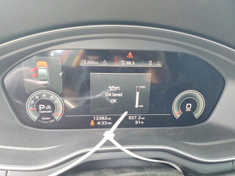 2022 Audi A4 მანქანა იყიდება აუქციონზე, vin: WAUFAAF40NN003950, აუქციონის ნომერი: 53805376