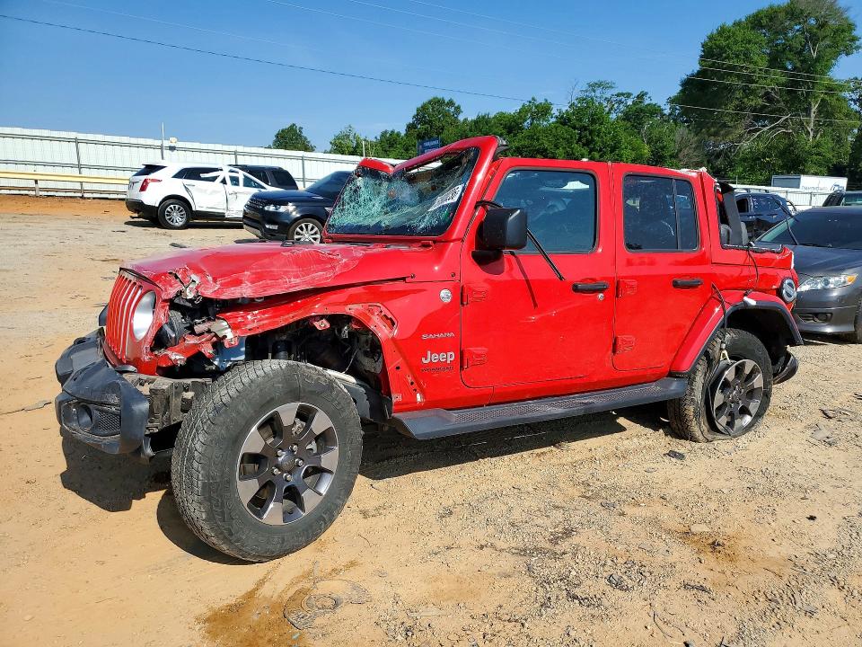 2018 Jeep Wrangler Unlimited მანქანა იყიდება აუქციონზე, vin: 1C4HJXEG9JW148435, აუქციონის ნომერი: 51920236