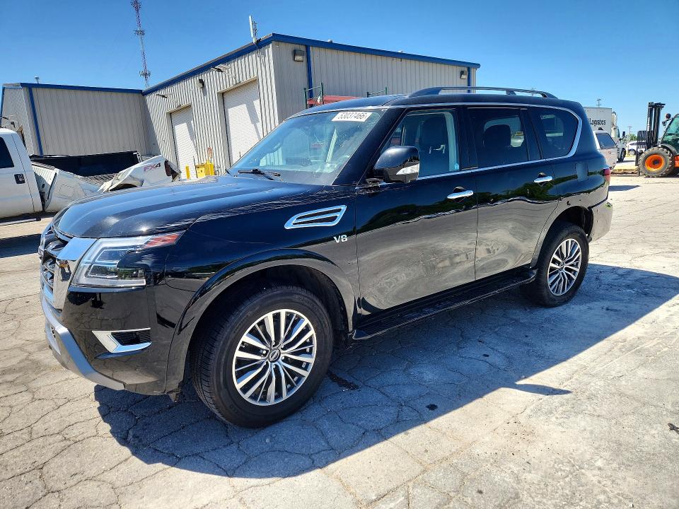 Продаж на аукціоні авто 2022 Nissan Armada, vin: JN8AY2BA3N9392736, номер лоту: 53037466