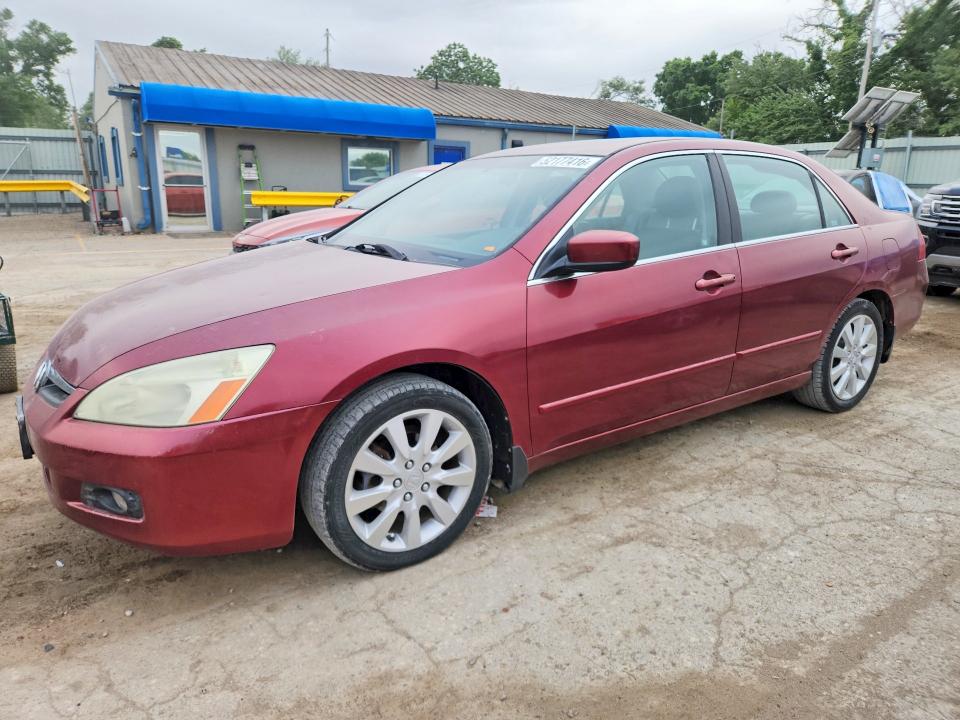 52177416 :رقم المزاد ، 1HGCM66576A065178 vin ، 2006 Honda Accord مزاد بيع